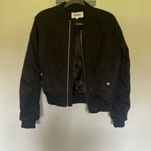 BB Dakota Black Bomber Jacket